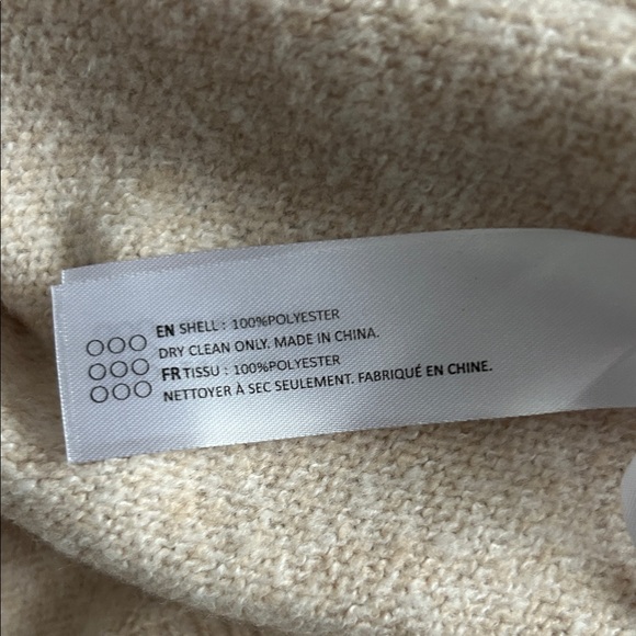 En Saison Beige Ruffled Sweater - Picture 6 of 6